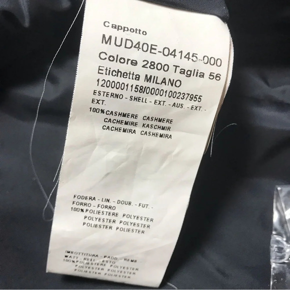 Allegri Milano Men's Fancy Cashmere Blend Coat - Picture 14 of 16